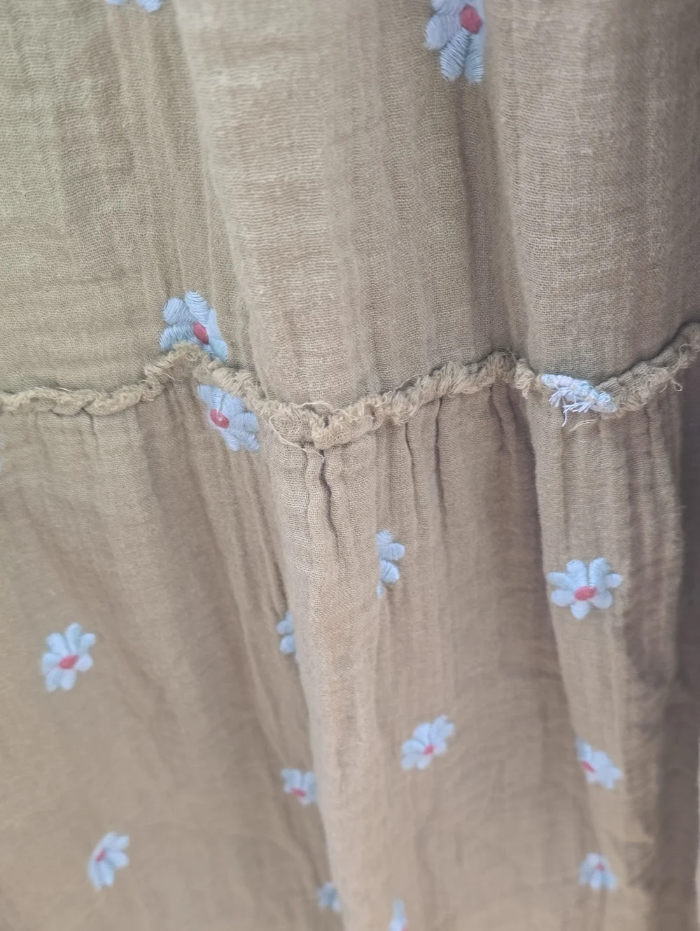Free People Dahlia Olive Floral Smocked Maxi Dress